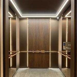 Ascenseur panoramique moderne à grande capacité avec entraînement à courant alternatif, en verre PVC, pour la sécurité à domicile, les centres commerciaux et les villas - Product Image 1