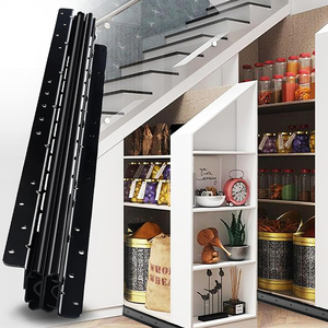 Mobilya mutfak kanalı yumuşak yakın teleskopik üç kat altında rulman dolabı alt monte çekmece kızakları ağır - Product Image 1