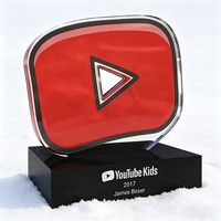 Botón de reproducción personalizado de youtube, premio