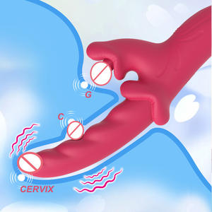 Lapin Étanche Rechargeable Lapin Vibrateur Femme Stimulateur Double Vibrateurs Sex Toy - Product Image 3