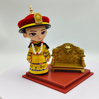 Ensemble de figurines de collection personnalisées de personnages de la Cour impériale chinoise en boîte mystère avec boîte de présentation, fabricant OEM ODM