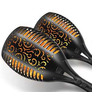 Sử dụng rộng rãi Chất lượng cao năng lượng mặt trời hoa đèn vườn ngoài trời 96led năng lượng mặt trời Tiki <span class=keywords><strong>Torch</strong></span> Led tiết kiệm năng lượng 80 ABS Luces solares - Product Image 6