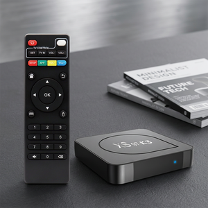 กล่องทีวีแอนดรอยด์ XS97 K3 Allwinner H313 1GB+8GB 4K HDR 2.4G/5GWiFi กล่องรับสัญญาณทีวีอัจฉริยะ สำหรับผู้จัดจำหน่ายขายส่ง - Product Image 1