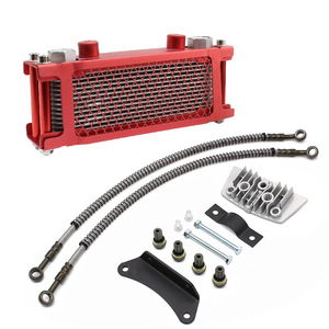 ชุดระบายความร้อนน้ำมันเครื่อง Zuqing 50 110 ซีซี สำหรับรถมอเตอร์ไซค์แบบดัดแปลง ระบบระบายความร้อนหม้อน้ำ สำหรับรถมอเตอร์ไซค์ลิตเติ้ลมังกี้ อันเดอร์โบน และรถออฟโรด - Product Image 6