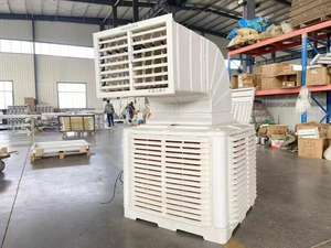 Hengshuangda Fabriek Kunststof Behuizing Industriële Nieuwe Verdampende Waterluchtkoeler AC Motor Wand-/Raammontage 2 Jaar Garantie voor - Product Image 6