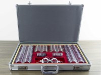 Best Sale 266JS Optometry Equipment 266 Pcs Aluminum Glass Optical Premium Optical Instrument Trial Lens Set for Sale