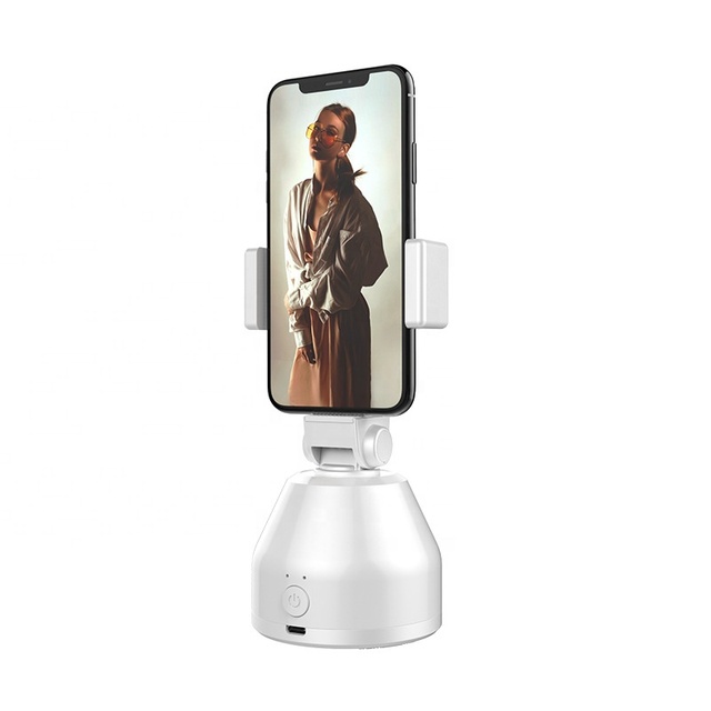 Auto Face Tracking Selfie Stick Shooting Holder 360 Rotation Photo Vlog Live Video Record Smart Object Camera Tracing Holder