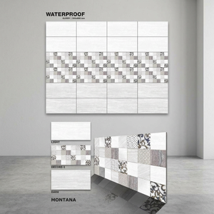 Nouvelle conception de carreaux muraux en céramique numérique 3D brillants 12x24 30x60cm 300x600mm, idéal pour les murs de cuisine, prix exportateur d'usine en Inde - Product Image 5