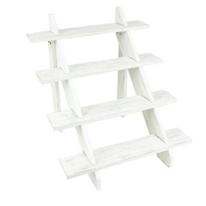 Presentoir En Bois 3 Niveaux Style Escalier - 20 Cm - Pour Figurines, Bijoux, Cupcakes (décoration Et Rangement)