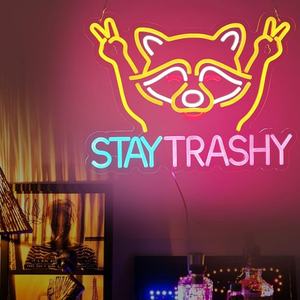 Enseigne lumineuse <span class=keywords><strong>LED</strong></span> personnalisée en dropshipping - Conception gratuite, couleur et logo personnalisables pour la décoration intérieure, les fêtes d'anniversaire, le bureau à domicile - Product Image 2