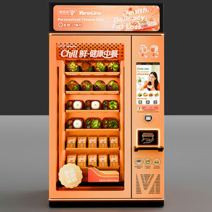 Круглосуточный заводской торговый автомат для гамбургеров с горячим хлебом и микроволновой печью, с функцией нагрева, с поддержкой SDK - Product Image 6