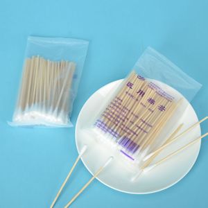Hisopos de Algodón Médico Taian de 10 cm, 50 Unidades, Estériles, para Uso Hospitalario - Product Image 2