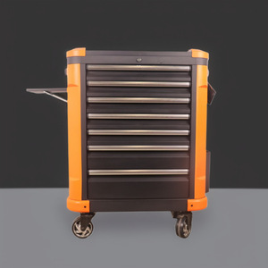 Boîte à outils en acier avec coffre à outils / Armoire <span class=keywords><strong>de</strong></span> rangement pour outils <span class=keywords><strong>de</strong></span> réparation automobile avec chariot roulant - Product Image 2