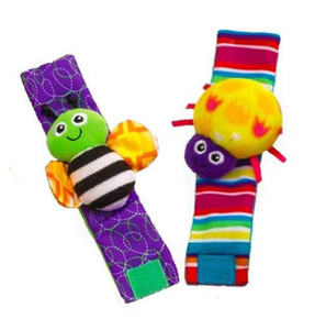 Happy jack chaussette bras main Bracelet hochet infantile bébé Toddlor jouet <span class=keywords><strong>pieds</strong></span> jambe cheville chaussettes - Product Image 3