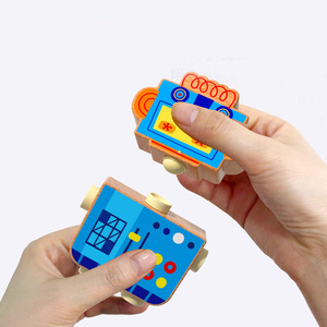 <span class=keywords><strong>Robot</strong></span> Educativo Montessori, <span class=keywords><strong>Gioco</strong></span> di Assemblaggio Creativo, <span class=keywords><strong>Robot</strong></span> in Legno da Costruire - Product Image 5