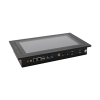 13.3 pouces industriel IP65 étanche capacitif écran tactile tablette 6 * USB double LAN Ports robuste boîtier en métal panneau PC
