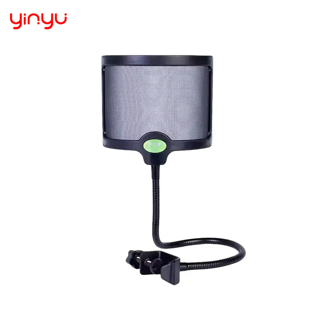 Yinyu MSA050 Professional U-Shaped Metal Pop Filter Studio Mic Windscreen for Podcast Recording