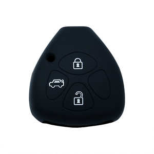 Étui de protection <span class=keywords><strong>accessoires</strong></span> de clé de voiture Smart 3 boutons couverture de clé de voiture en Silicone - Product Image 1