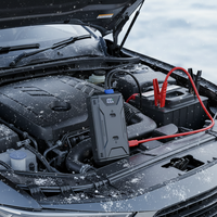 Démarreur de batterie de voiture d'urgence Wolf 14,8 V 1000 A, Power Bank, Éclairage LED anti-étincelles, Écran numérique pour Voiture et SUV