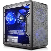 Cooler Master Q300L Q500 Mid Tower MicroATX Steel Desktop Computer Case with Side Transparent Panel