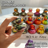 ICEFUNS 2026 Jouet Squishy Canard à Remontée Lente en Mousse PU, Anti-stress, 5,5 cm, pour Enfants et Adultes, Prix de Jeu d'Arcade, Cadeau, Magasin