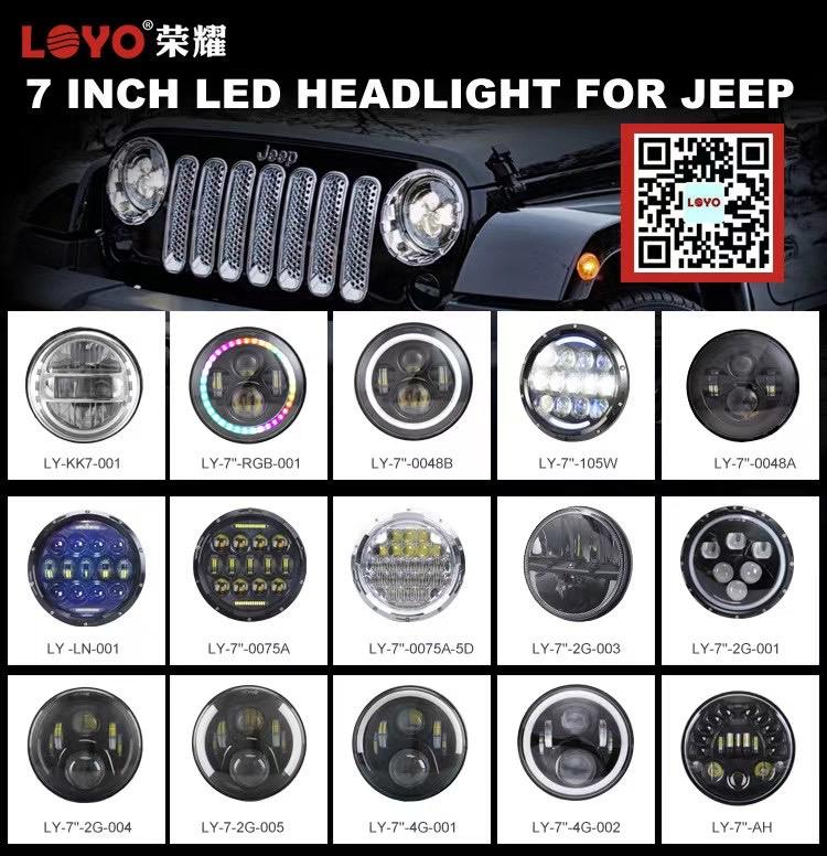 Pour Jeep LED Phare