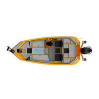 Meilleure Qualité Nouveau Bateau de Pêche Bass Furreo Bateau en Aluminium Économique