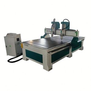Routeur à bois double tête 220V avec 2 broches, machine à mortaiser automatique pour la découpe et la gravure du contreplaqué - Product Image 3