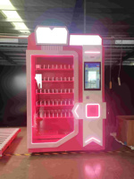 Máquina Expendedora de Cosméticos para Mujeres y Chicas, Cuidado Diario de la Piel, Belleza, SDK, Capacidad de 300-600, Gestión Basada en la Nube