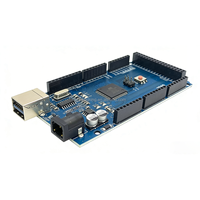 Placa de Desarrollo MEGA2560 R3 Re V3 con Cable USB CH340G AVR, 256k Flash, 8K SRAM, 16MHz, MEGA 2560-16AU