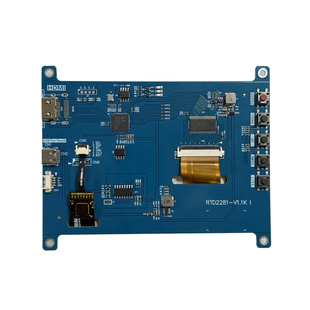 5 Inch 800x480 Raspberry Pi TFT LCD Display Panel Module Touch Screen 5 Inch HD-MI Port for Raspberry Pi 5 LCD Display