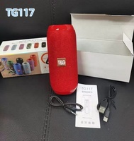 Haut-parleur T&G TG117 prêt à être expédié, expédition en 24h, mini haut-parleur portable sans fil BT étanche pour extérieur, OEM ODM, logo personnalisé en 7 jours