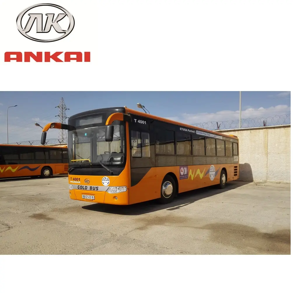 ANKAI 100 koltuklar şehir otobüsü otobüs üniversite taşıma dizel Euro 3 ESC takograf yüksek kaliteli motor iyi hizmet