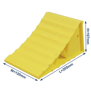 Cales de roue premium en plastique pour remorque, camping-car, voiture – Stabilisateurs antidérapants pour stationnement – Vente en gros - Product Image 2