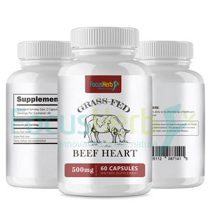 FocusHerb Complément en poudre de cœur de bœuf de marque privée, capsules de cœur de bœuf nourri à l'herbe - Product Image 2