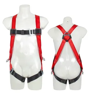 Wholesale Popular Industrial Nylon Lanyard Combo Portable Safety Harness With Rope