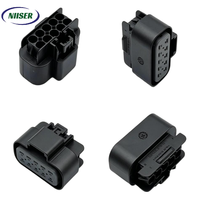 Boîtier de connecteur automobile étanche femelle 10 voies Aptiv GT 150 Series 15326660 noir