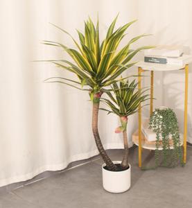 Plantas Artificiales JWS4084, Impermeables y Ecológicas, <span class=keywords><strong>Agave</strong></span> de Doble Cabeza, Bonsái para Decoración de Interiores/Exteriores, Bodas y Fiestas - Product Image 6
