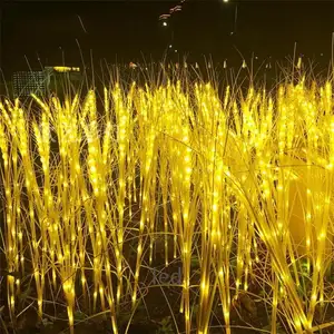 Tùy Chọn Màu Sắc Đèn LED Lúa Mì Trang Trí Sân Vườn Ngoài Trời Bán Nguyên Bộ Cho Lễ Hội Chiếu Sáng Giáng Sinh
