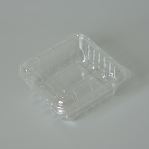 Dùng Một Lần Nhựa 125G Dâu Tây <span class=keywords><strong>Punnet</strong></span> Và Blueberry Vỏ Sò Khay Bát Cho Phục Vụ Trái Cây Cookie Bánh Mì Mì - Product Image 5