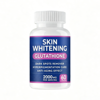 Comprimés de glutathion blanchissants pour la peau 2000 mg par dose Éliminateur de taches brunes Soin de l'hyperpigmentation Anti-âge