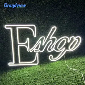 Groothandel Woorden Bewegwijzering Wedding Party Logo Muur Decoratie Brief Lamp Custom Led Neon Light Sign