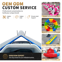 Pontons flottants gonflables personnalisés en Drop Stitch pour quai de bateau sec et élévateur de bateau gonflable