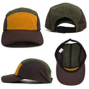 Casquette Bob Unisexe 5 Panneaux Color Block Respirante Imperméable pour Activités de Plein Air Printemps-Été Décontractée Sportive pour Adultes - Product Image 5