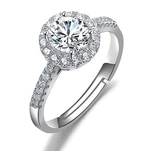 <span class=keywords><strong>Bague</strong></span> de mariage empilable en zircon cubique sans MOQ, bijoux pour femme, <span class=keywords><strong>bague</strong></span> en diamant, <span class=keywords><strong>prix</strong></span> - Product Image 1