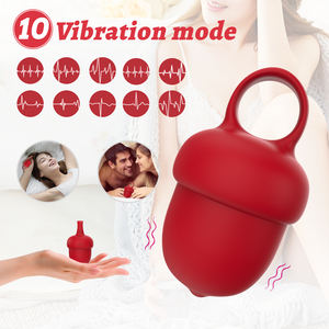 Ylove Mainan Seks Dewasa Bentuk Bola Pinus Portabel 10 Fungsi Getar Dapat Diisi Ulang untuk Titik-C Wanita untuk Vagina - Product Image 3