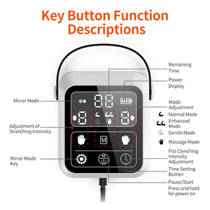 Alat Latihan Tangan untuk Pengobatan Stroke, Mesin Latihan Jari Pribadi, Sarung Tangan Robot Rehabilitasi Jari - Product Image 6