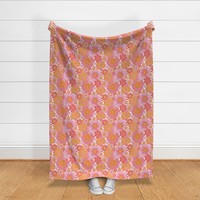 Tissu en coton tissé biologique premium imprimé numériquement 80s, 80 g/m² léger, motif floral, pour robes d'été, chemises et costumes pour filles