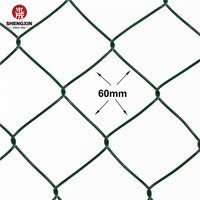 Clôture galvanisée Treillis métallique en diamant Treillis métallique moderne Treillis métallique à mailles 2m x 15m par rouleau