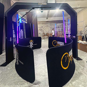 ตู้โชว์ภาพถ่าย360องศาตู้เก็บของท้องฟ้าด้านบนเป็น360สปินเนอร์ปรับมุมบูธภาพถ่าย - Product Image 6